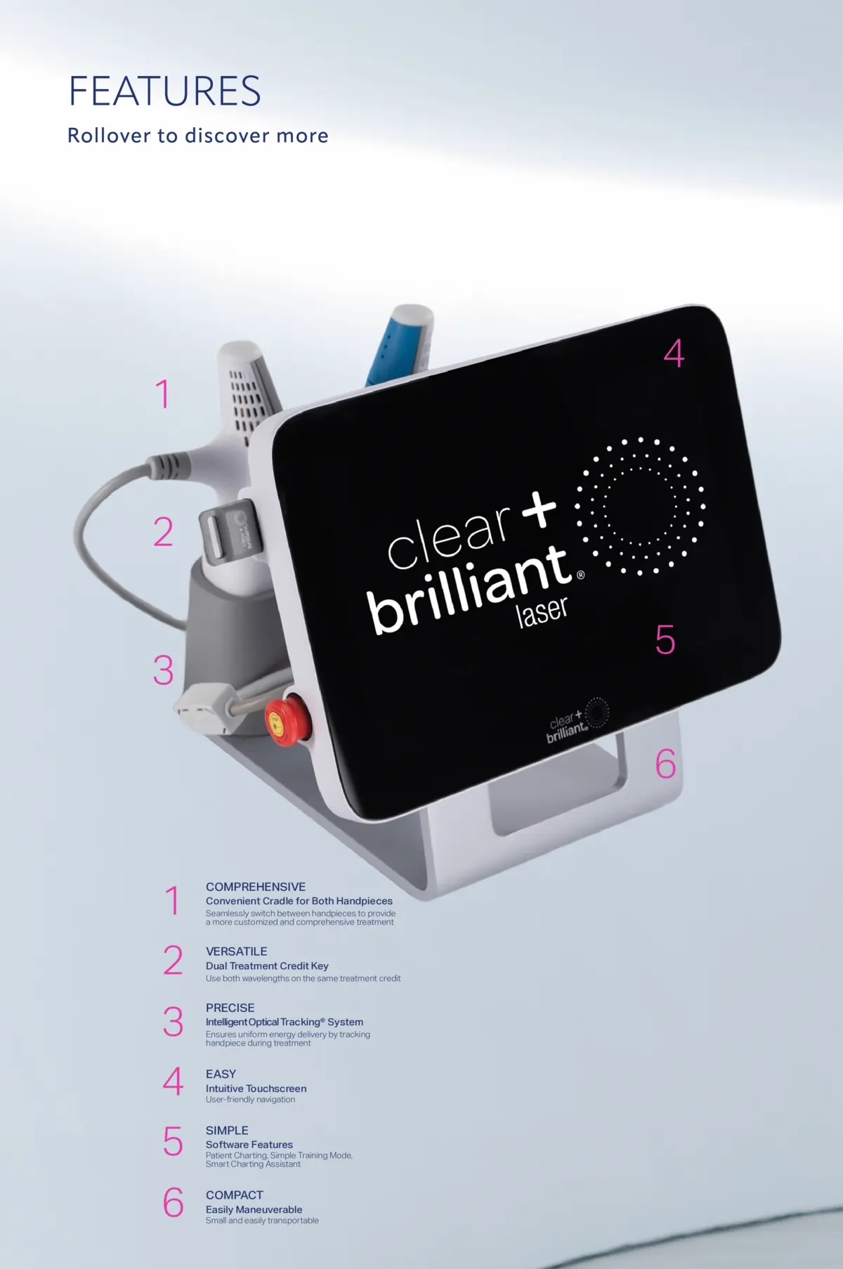 clear and brilliant touch system
