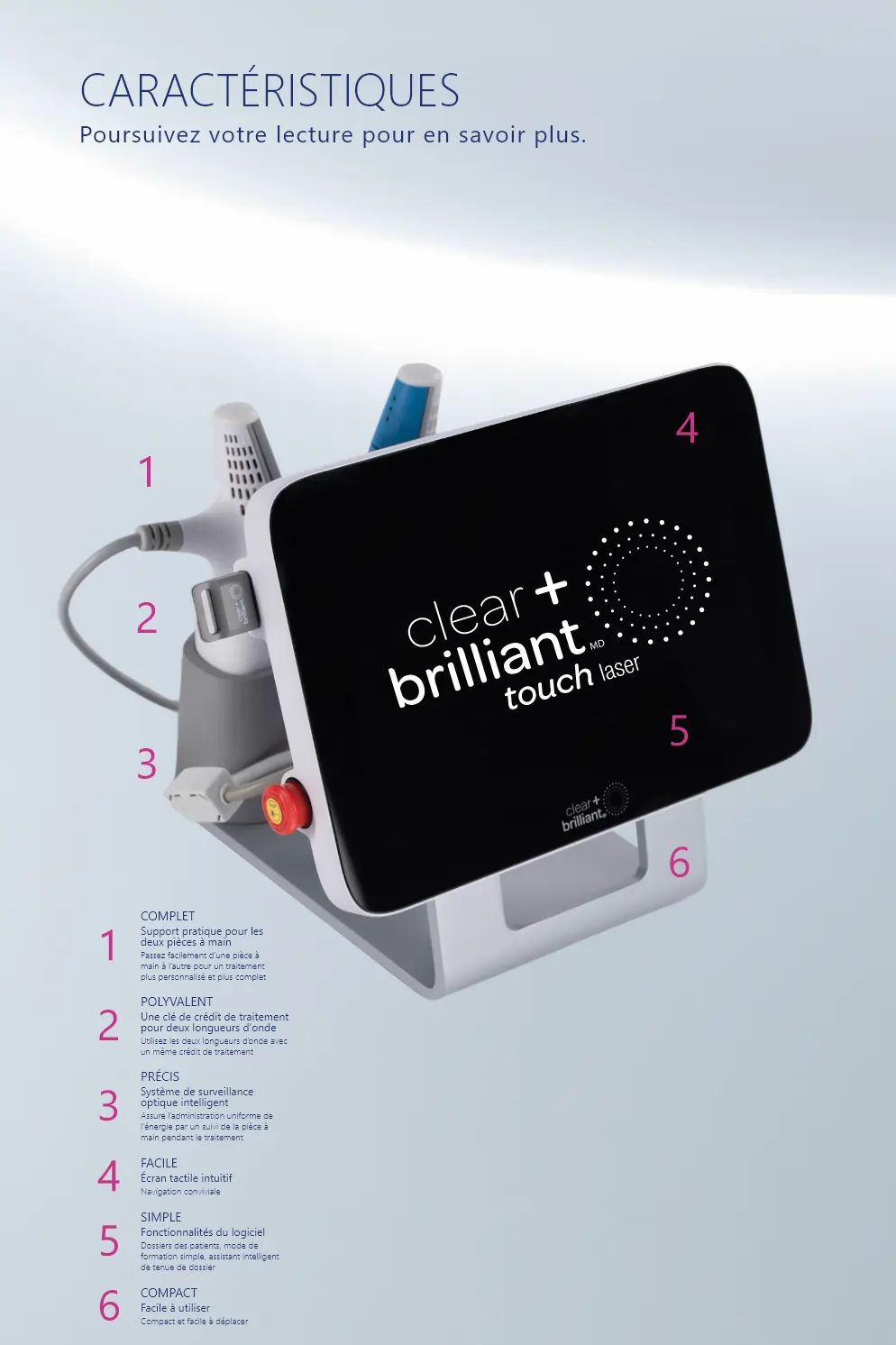 clear and brilliant touch system